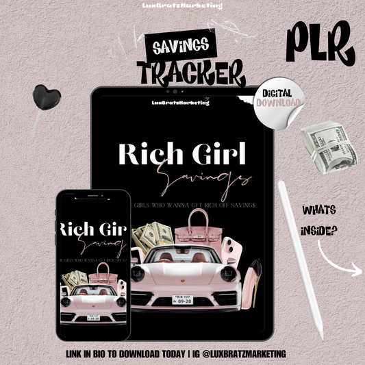 Rich Girl Savings Tracker